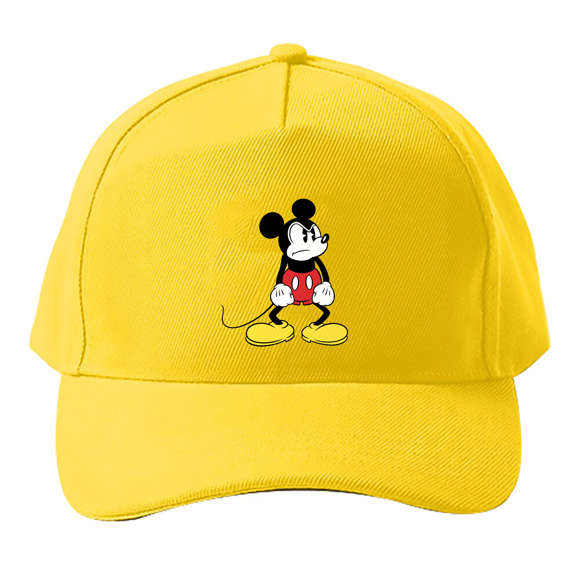 （画像用） ミッキーマウス Mickey Mouse ベースボールキャップ 綿100％ 男女兼用 帽子 スポーツ